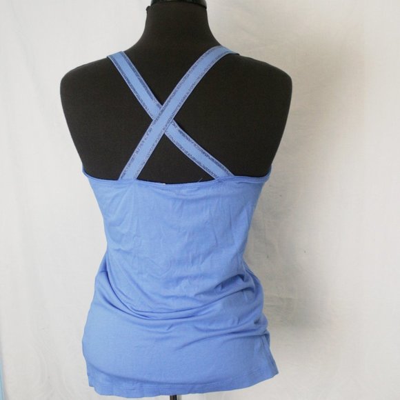 Organic Cotton Cross-Back Tank Top - Picture 2 of 4
